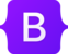 bootstrap css könyvtár logó
